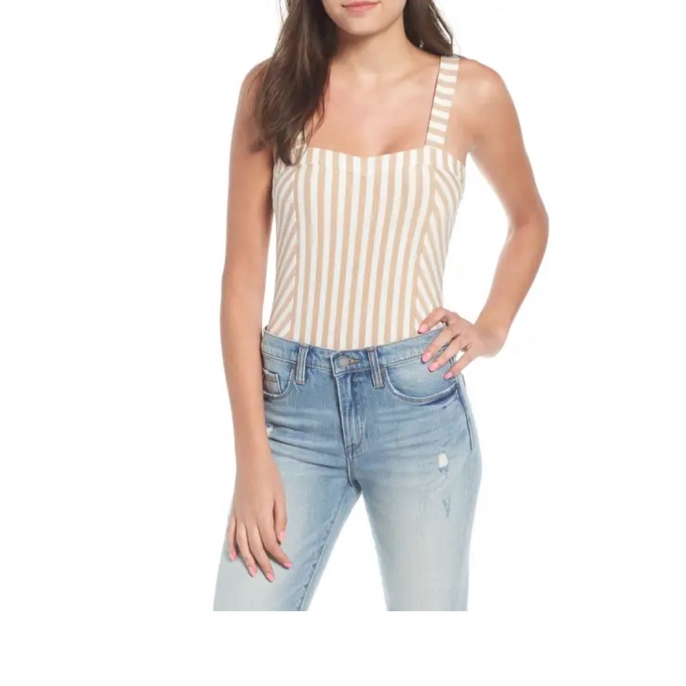 B.P Nordstrom striped body suit